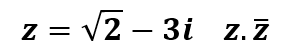 multiplicar un número complejo por su conjugado